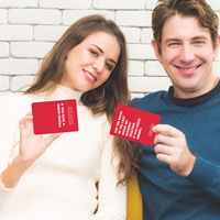 50 cartes de jeu pour couples en anglais, pour les sorties, les loisirs, les jeux de quiz et les jeux à boire