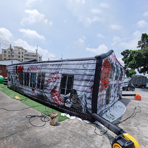 <span class=keywords><strong>2023</strong></span> Halloween Design Offre Spéciale le labyrinthe de <span class=keywords><strong>maison</strong></span> <span class=keywords><strong>hantée</strong></span> gonflable extérieur avec une impression horrible pour les enfants et les adultes - Product Image 3