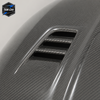 Capot en fibre de carbone haute brillance pour BMW M6 F06 F12 F13 Coupé Cabriolet Gran Coupé 2012-2018, montage direct