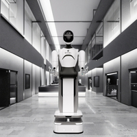 Robot Humanoide Móvil con Chasis Biomimético Zhiyuan, Avatar de Servicio con Batería de 150W 48V 15Ah para Aprendizaje de IA en Uso Comercial