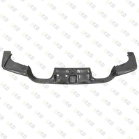 Lèvre de pare-chocs arrière pour BMW M3 F80 M4 F82 2014 à 2020 Kit de carrosserie en fibre de carbone sèche style K diffuseur de pare-chocs arrière