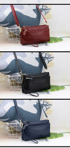 <strong>Real</strong> Genuine Leather Women's Handbag Customization Wholesale Large Capacity Shoulder Bag Multifunctional Crossbody Bags - Product Image 6