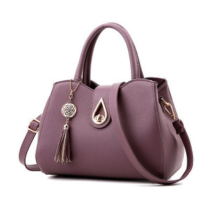 <b>Top</b> Quality PU Leather Bag Wholesale Fashion Crossbody Handbags Ladies Women's Shoulder Bags - Product Image 6