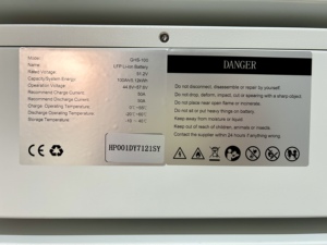 แบตเตอรี่ลิเธียม Greensun <span class=keywords><strong>New</strong></span> 51.2v 100ah 20KWH 30KWH 40kw 50KWH 60KWH แรงดันสูง สำหรับโซลาร์เซลล์ Lifepo4 พร้อมระบบจัดการแบตเตอรี่อัจฉริยะ (Smart BMS) - Product Image 4