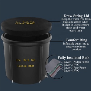 <span class=keywords><strong>Bañera</strong></span> de Hielo Inflable Portátil y Ecológica de PVC para Adultos, Tamaño Personalizado <span class=keywords><strong>80x80</strong></span>, Gran Venta - Product Image 6