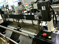Volledig automatische, hoge snelheid T-shirt tas vormgevingsmachine met warmte sealen en snijden voor fruitmarkt tassen