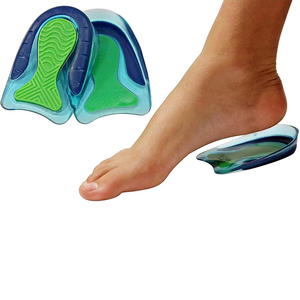 Solette sportive Comfort leggero in Gel per coppe di trazione assorbimento degli urti per bambini tacchi sensibili al <span class=keywords><strong>tallone</strong></span> speroni fascite <span class=keywords><strong>plantare</strong></span> - Product Image 4