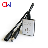 Commutateur de surface cachée de commutateur de gradateur de capteur tactile de DC 12V 24V LED pour des lumières de bande de LED de maison intelligente