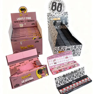 В наличии: Бумага для самокруток из растительного целлюлозного волокна Gold Glass Cleanest, с возможностью нанесения собственного логотипа, органическая, медленного горения. - Product Image 1