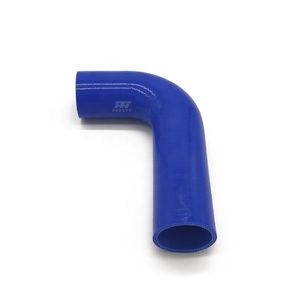 <span class=keywords><strong>Raccord</strong></span> de tuyau en silicone 45mm-102mm Coude à 90 degrés Joint en caoutchouc de silicone Courbe Tuyau de refroidissement d'intercooler en silicone Bleu - Product Image 2