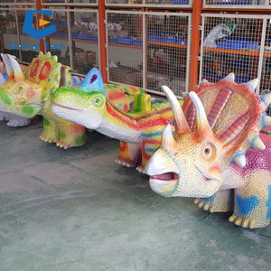 Parque de Atracciones de simulación eléctrica, Paseo de dinosaurio, control remoto, funciona con monedas, coche eléctrico favorito para niños - Product Image 6