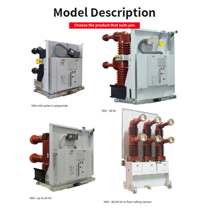 Interruptor de Vacío Trifásico A-BB Original VD4 4012-25 M P440 H400 220NST F 40.5kV, Capacidad de Ruptura de 25kA, 50/60Hz, en Stock - Product Image 2