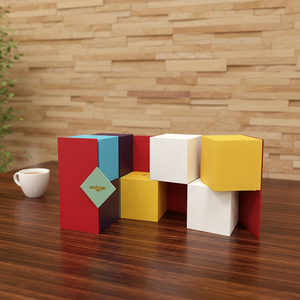 Boîte surprise de Noël en carton vide personnalisée avec calendrier de l'avent pour bijoux cosmétiques et soins de la peau - Product Image 3