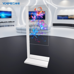 Máquina de Publicidad Móvil con Pantalla Táctil de Doble Cara, Robot con Interacción de Voz por IA, Humanoide Digital para Escenarios, Publicidad Inteligente HD para Ascensores - Product Image 3