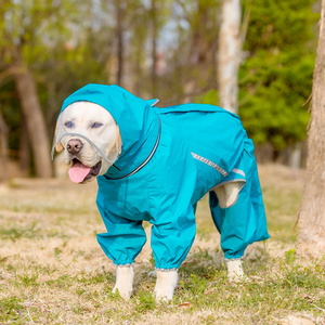 XL 6XL impermeable empacable <span class=keywords><strong>perro</strong></span> grande mono Poncho <span class=keywords><strong>paraguas</strong></span> ropa gigante reflectante <span class=keywords><strong>perro</strong></span> impermeable - Product Image 1