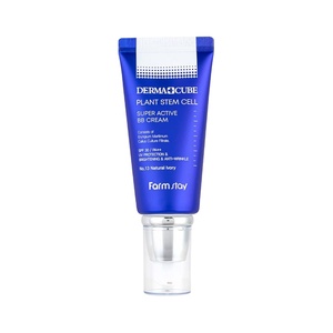 FARMSTAY DERMACUBE PLANT STEM CELL SUPER ACTIVE BB CREAM Foundation Sun Block Korea Cosmetic K-beauty Made in Korea - Product Image 1