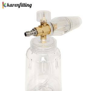 Canon à mousse à libération rapide d'usine avec raccord rapide 1/4 pouce, buse réglable et bouteille de 1 L - Product Image 2