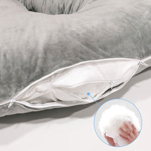 Usine AOKA personnalisé diverses spécifications oreiller <span class=keywords><strong>de</strong></span> <span class=keywords><strong>grossesse</strong></span> en forme <span class=keywords><strong>de</strong></span> C ou oreiller <span class=keywords><strong>de</strong></span> maternité complet en forme <span class=keywords><strong>de</strong></span> U avec housse lavable - Product Image 4