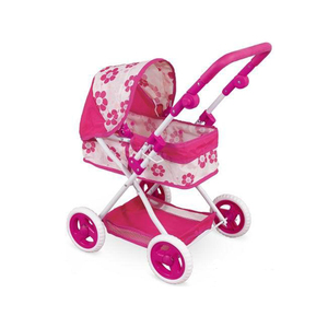 Poussette luxueuse de poupée en métal, en poussette avec poussette de bébé, vente en gros, <span class=keywords><strong>2021</strong></span> - Product Image 2