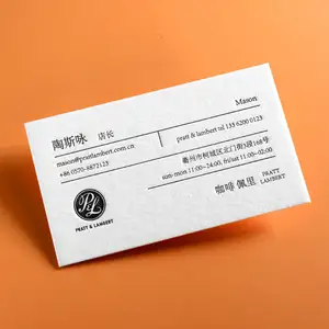 사용자 정의 색상 인쇄 315 gsm 두께 핑크 종이 당신은 로고 감사 명함으로 사용자 정의 카드
