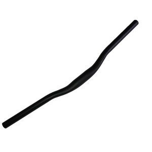 Manillares de bicicleta de 31,8 mm con forma de gota, color negro, duraderos, para bicicletas de montaña - Product Image 2