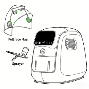 Machine à oxygène portable la plus populaire pour le blanchiment de la peau, machine de beauté à jet d'oxygène - Product Image 2