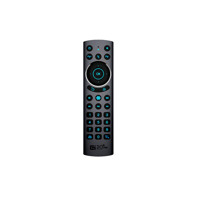 Voice Gyroscope Controls Backlight Ir Learning G10 Air Mouse for PC ABS G20S PRO BT BT Remote Control 2.4G 30 Buttons BOXPUT