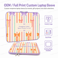 Housse pour ordinateur portable en néoprène avec couche intérieure douce, idéale pour les voyages, sac de transport pour ordinateur portable de 13 pouces, cadeaux pour l'université, fabricant direct