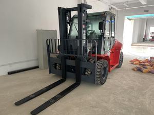 Chariot élévateur diesel Heli d'occasion 5 tonnes à bas prix, Shanghai, mini, à moteur thermique, 4,5 m, 3 mâts, AWD, tout-terrain - Product Image 2