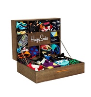 Présentoir à chaussettes en MDF en gros, personnalisable pour la construction de marque, solution de merchandising exceptionnelle, style moderne pour produits de chaussures