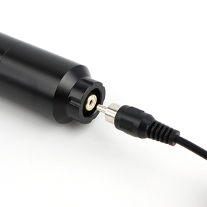 เครื่องสักปากกาแบบใช้แบตเตอรี่สีดำ ระยะชัก 4.0 มม. พร้อมหัวต่อ RCA สำหรับ PMU - Product Image 6