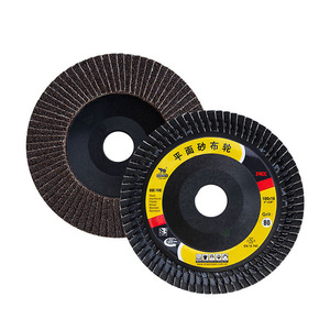 Sharp flat cloth <span class=keywords><strong>wheel</strong></span> 100 blade angle grinder emery cloth <span class=keywords><strong>wheel</strong></span> acciaio inossidabile lavorazione del legno pezzo abrasivo lucidatura foglia - Product Image 2