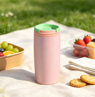 Gobelet isotherme en acier inoxydable, tasse à café anti-fuite pour le bureau et les voyages