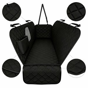 Housse de siège auto imperméable pour chien, coussin de protection pour animal de compagnie, tapis rigide pour siège arrière, housse de siège auto en cuir pour chien pour siège arrière - Product Image 5