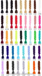 Ventas calientes al por mayor Easy-Braid preestirado sintético para expresiones de trenza Ombre cabello trenzado recto - Product Image 6