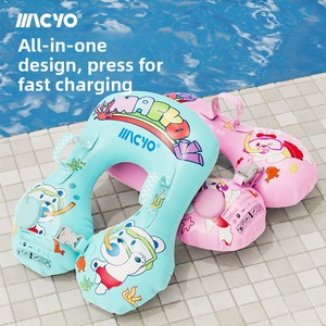 Bouée de natation gonflable épaissie anti-fuite <span class=keywords><strong>pour</strong></span> enfants de 3 à 6 ans, à utiliser allongés, <span class=keywords><strong>pour</strong></span> parc aquatique, transfrontalier - Product Image 4