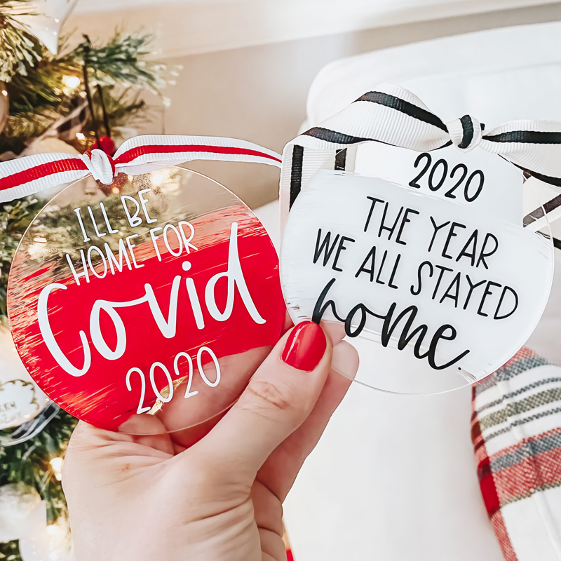 Tree Ornament Acrylic Christmas Ornaments