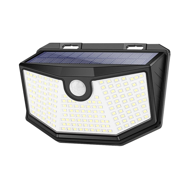 IP65 Waterproof Outdoor LED Solar Lamp PIR Motion Sensor Square PC Wall Light for Garden Landscape Street Use Sunlight Powered