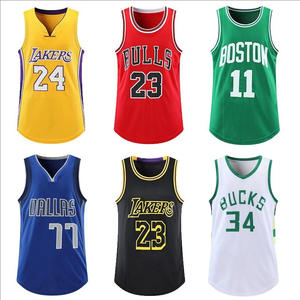James Jersey rompi basket Curry Irving Doncic, rompi basket Nomor bintang, pakaian olahraga Anti bakteri dapat bernafas - Product Image 1