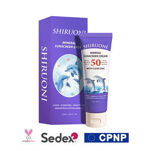 Protector Solar Mineral de Óxido de Zinc SPF50 a Prueba de Agua, Cuidado de la Piel, Hidratante, Protección Solar, Venta al Por Mayor - Product Image 3