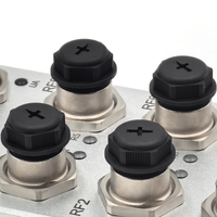 Controlador de Puerta de Enlace Industrial E1698 III 8 Canales RFID Soporta Profinet Ethernet IP Modbus TCP EtherCAT