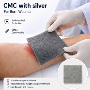 Pansements en gel CMC en argent médical Bluenjoy, soins des plaies, stérilisation, <span class=keywords><strong>pansement</strong></span> <span class=keywords><strong>Aquacel</strong></span> en fibre personnalisé pour plaies avancées - Product Image 3