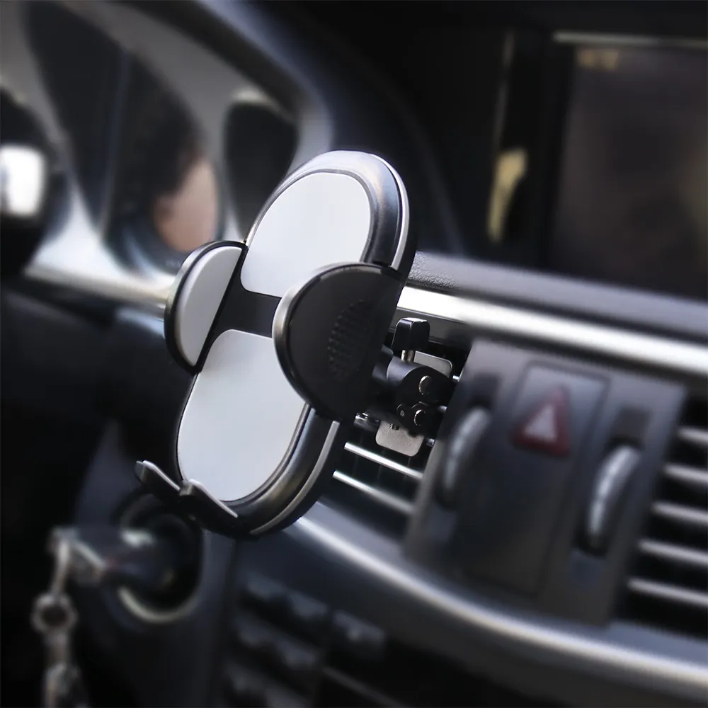 ที่วางโทรศัพท์มือถือในรถยนต์,ที่วางโทรศัพท์ในรถยนต์อเนกประสงค์สำหรับติดในรถยนต์ช่องระบายอากาศแบบพกพา