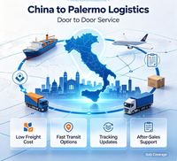 Logistique aérienne porte-à-porte Italie-Palermo, transit rapide, fret réduit, dédouanement et assistance après-vente 24h/24 et 7j/7