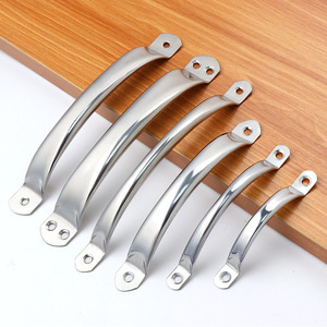 Haidibosi Stainless Steel Drawer Handle Bar Modern Antirust Surface Mounted With <b>Screws</b> - Product Image 3