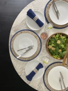 High Quality 12-Piece <b>White</b> Melamine Dinnerware <b>Set</b> <b>Crockery</b> for 4 Persons Premium 12-Piece Dinner <b>Set</b> - Product Image 6