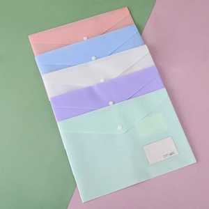 Tùy chỉnh trong suốt <span class=keywords><strong>A5</strong></span>/A4 nhựa túi tài liệu rõ ràng tập tin văn phòng thư mục phong bì ví cho các trường học & Kinh doanh-quà tặng khuyến mãi - Product Image 1