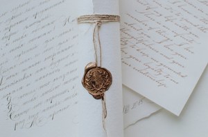 CuộN tùy chỉnh thư CuộN thư Thời Trung Cổ CuộN que cho Thiệp mời đám cưới thư pháp VIẾT tay - Product Image 5