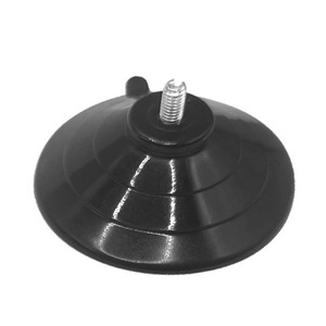 Ventosa con tornillo M4 con tuerca acanalada negra, ventosas de tornillo de pulgar estándar, liso, plástico transparente/PVC - Product Image 5