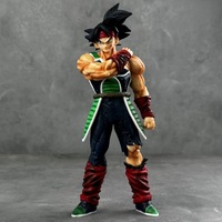 Figura de Anime de 24 cm de Dragon Ball Z, Burdock con Dos Cabezas, Figura de PVC, Estatua de Plástico, Modelo de Juguete, Figuras, Muñeca